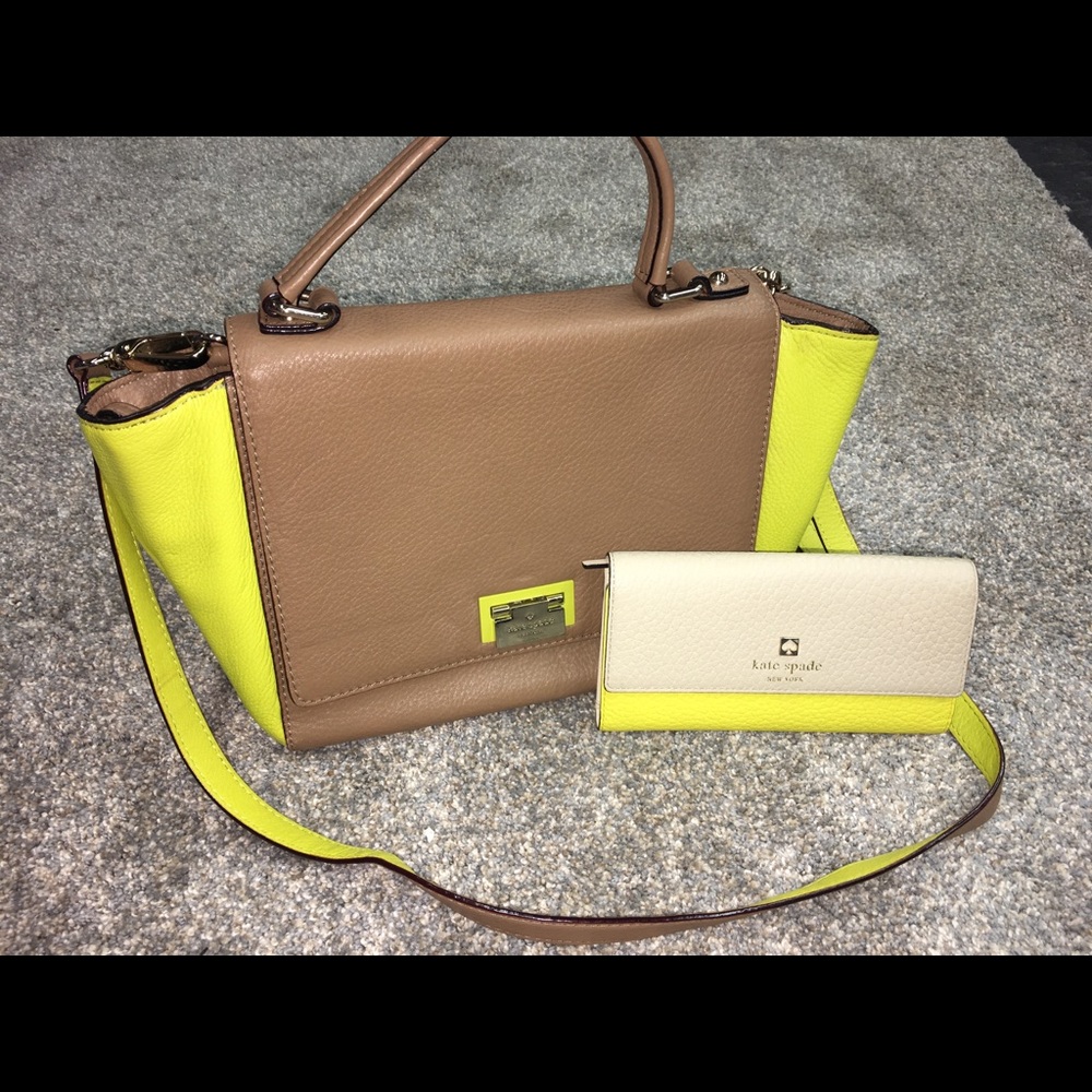 *FINAL PRICE DROP* Kate Spade Purse & Wallet Set